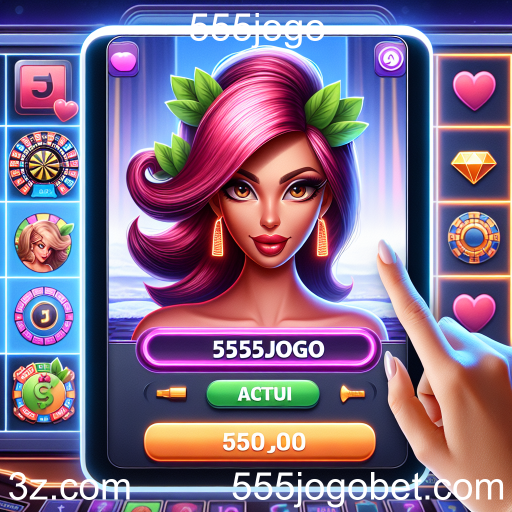 A Magia dos Jogos de Cabelo no 555jogo